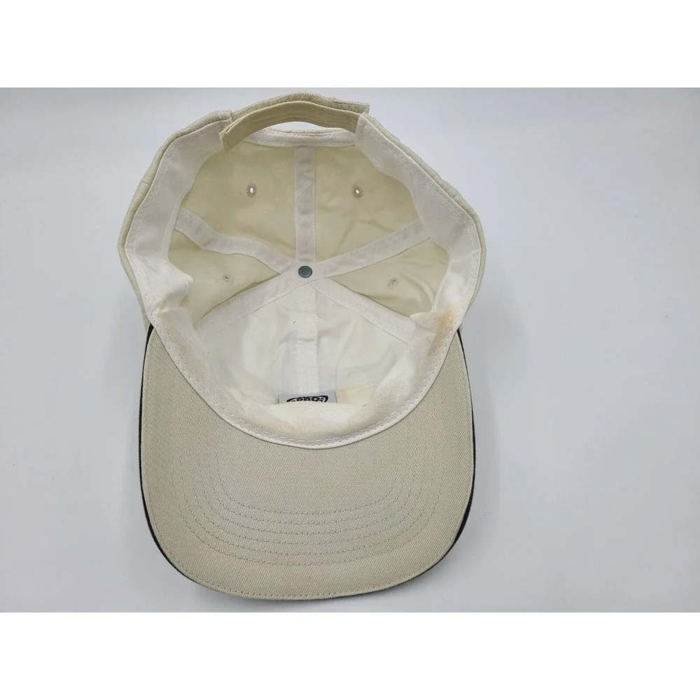 Hooters‎ Pro Pocket Adjustable Hat Cap Restaurant Baseball Dad Men Women Beige